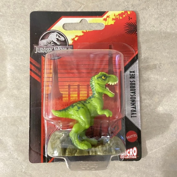 Jurassic World Mattel Micro Dinosaur Collection ..5 Figure Set - Picture 7 of 11